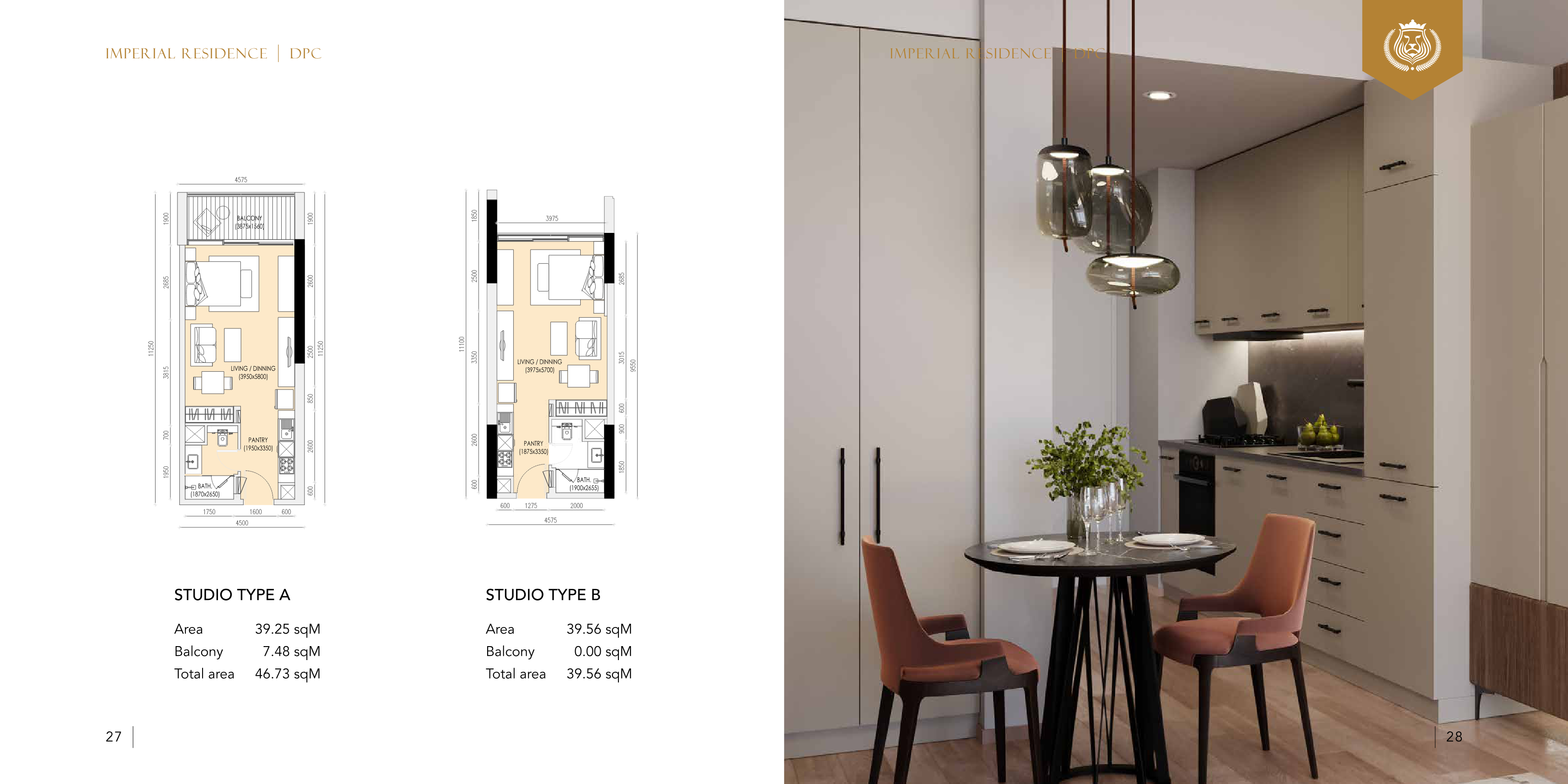 Imperial Residence Studio floor plan