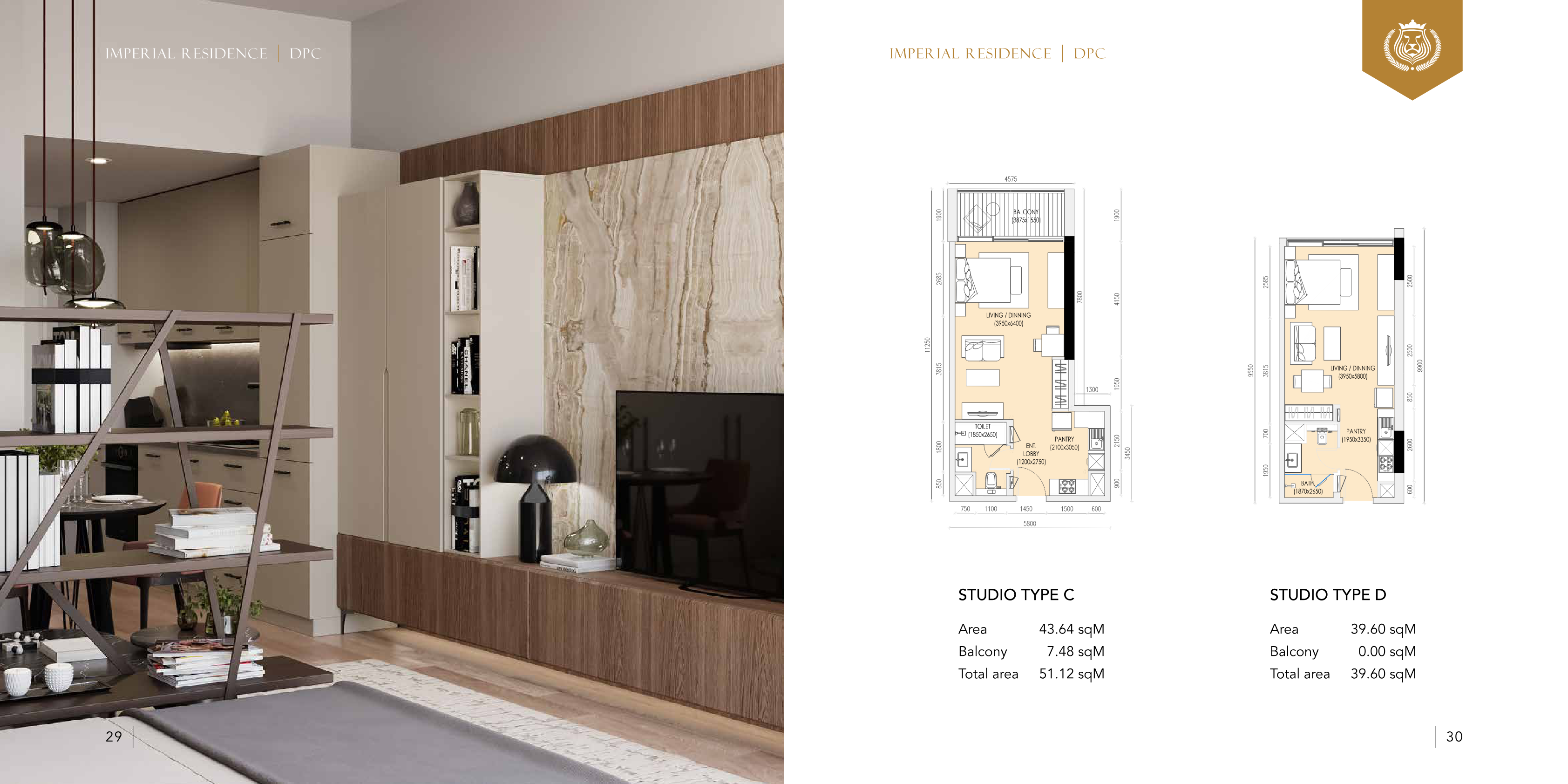 Imperial Residence Studio floor plan
