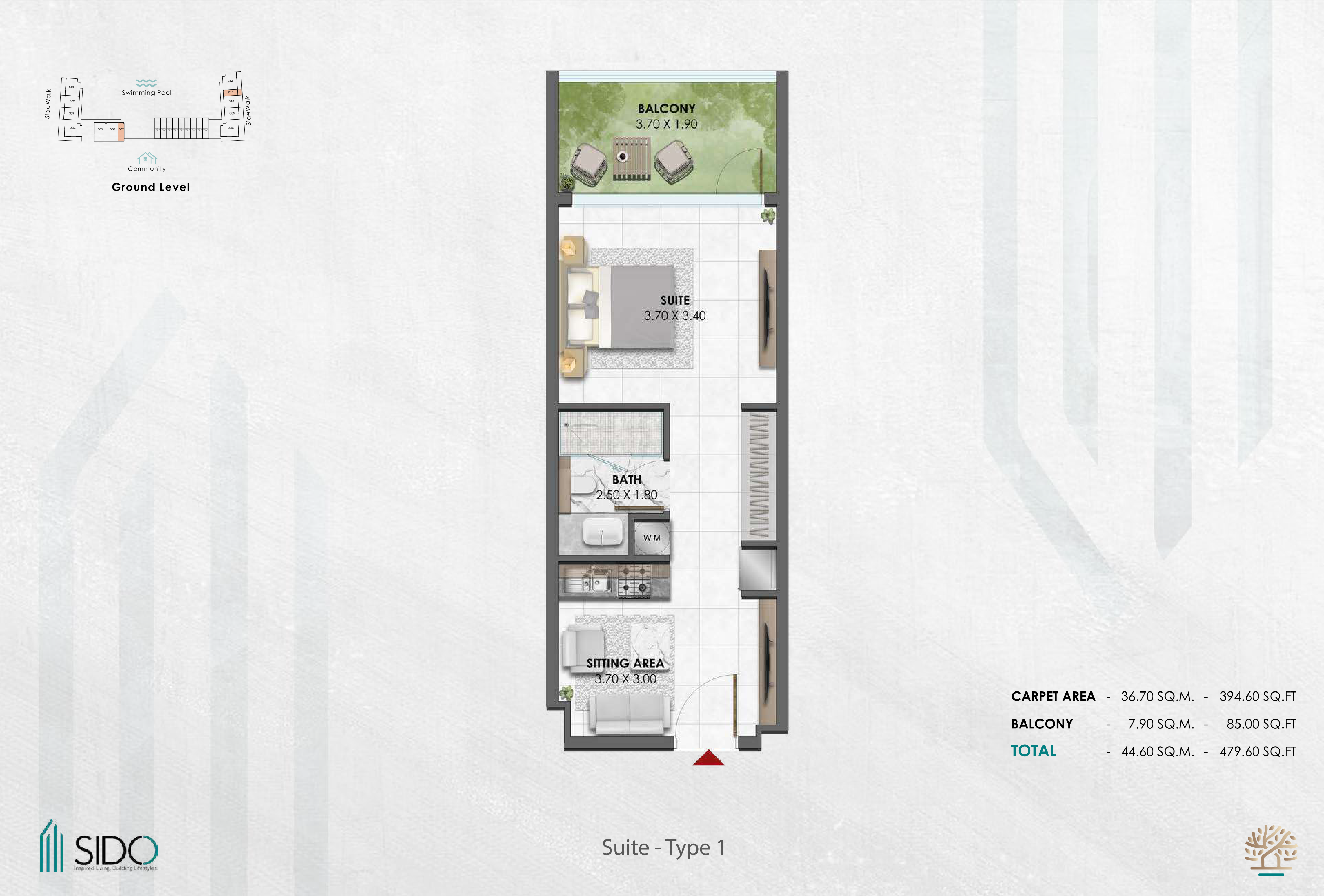 Waref Residences by Sido Other floor plan