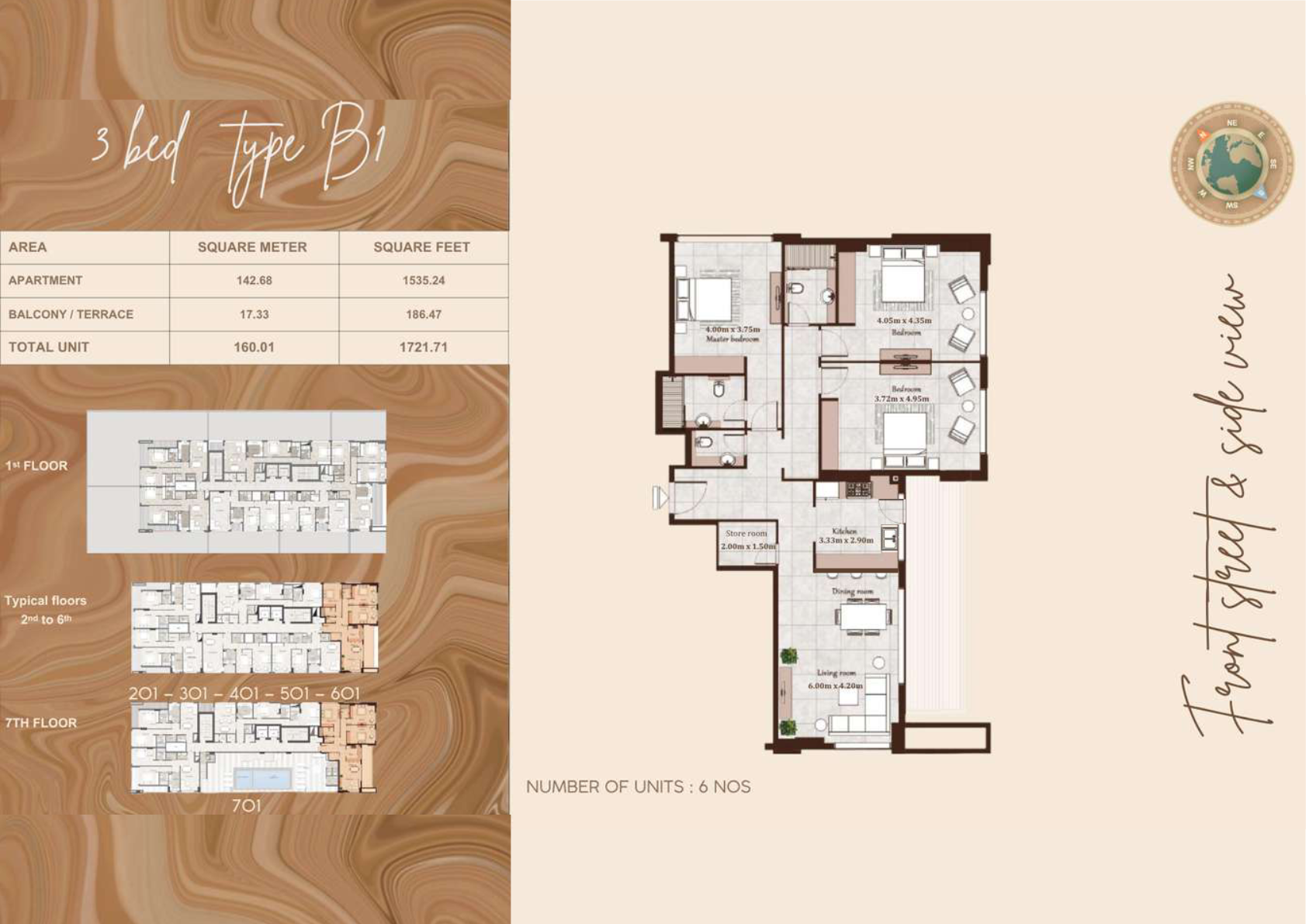 Maison Cannelle Residences by Casa Moderna 3BR floor plan
