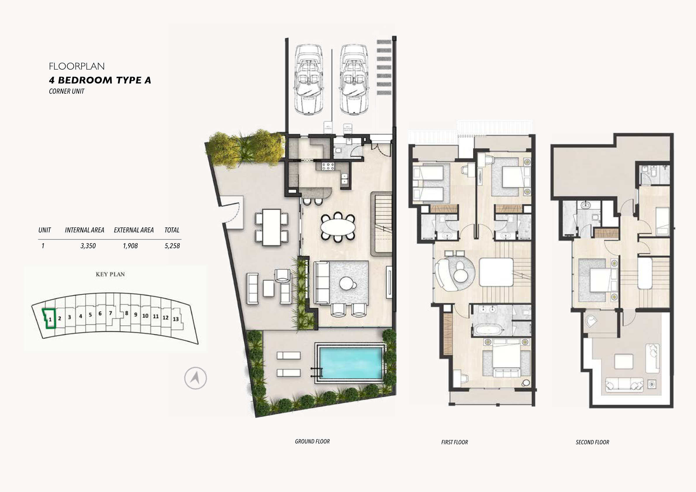 Le Parc Homes 4BR floor plan