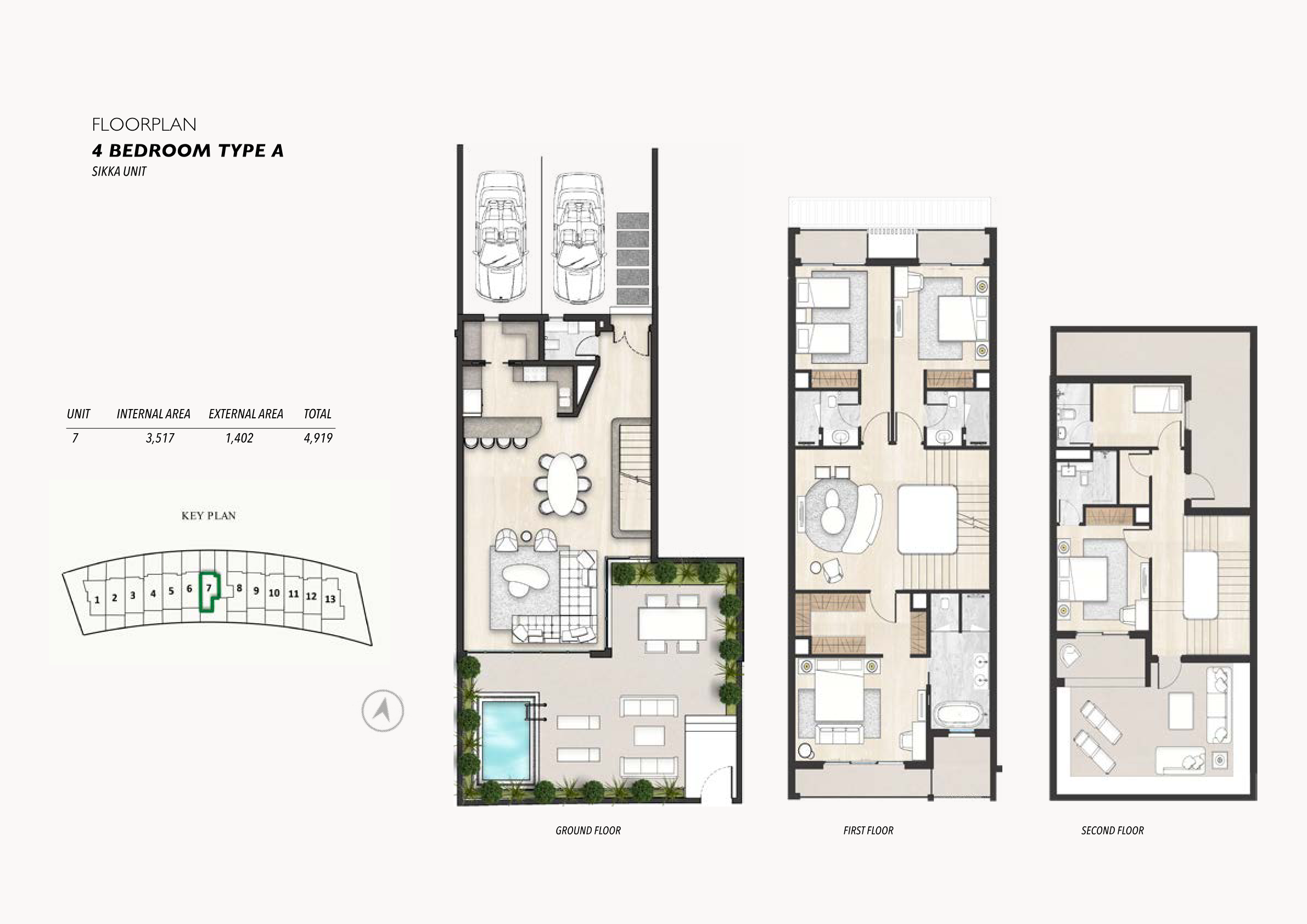 Le Parc Homes Townhouse floor plan