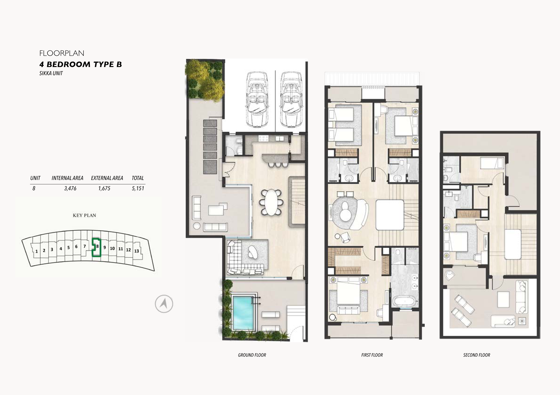 Le Parc Homes Townhouse floor plan