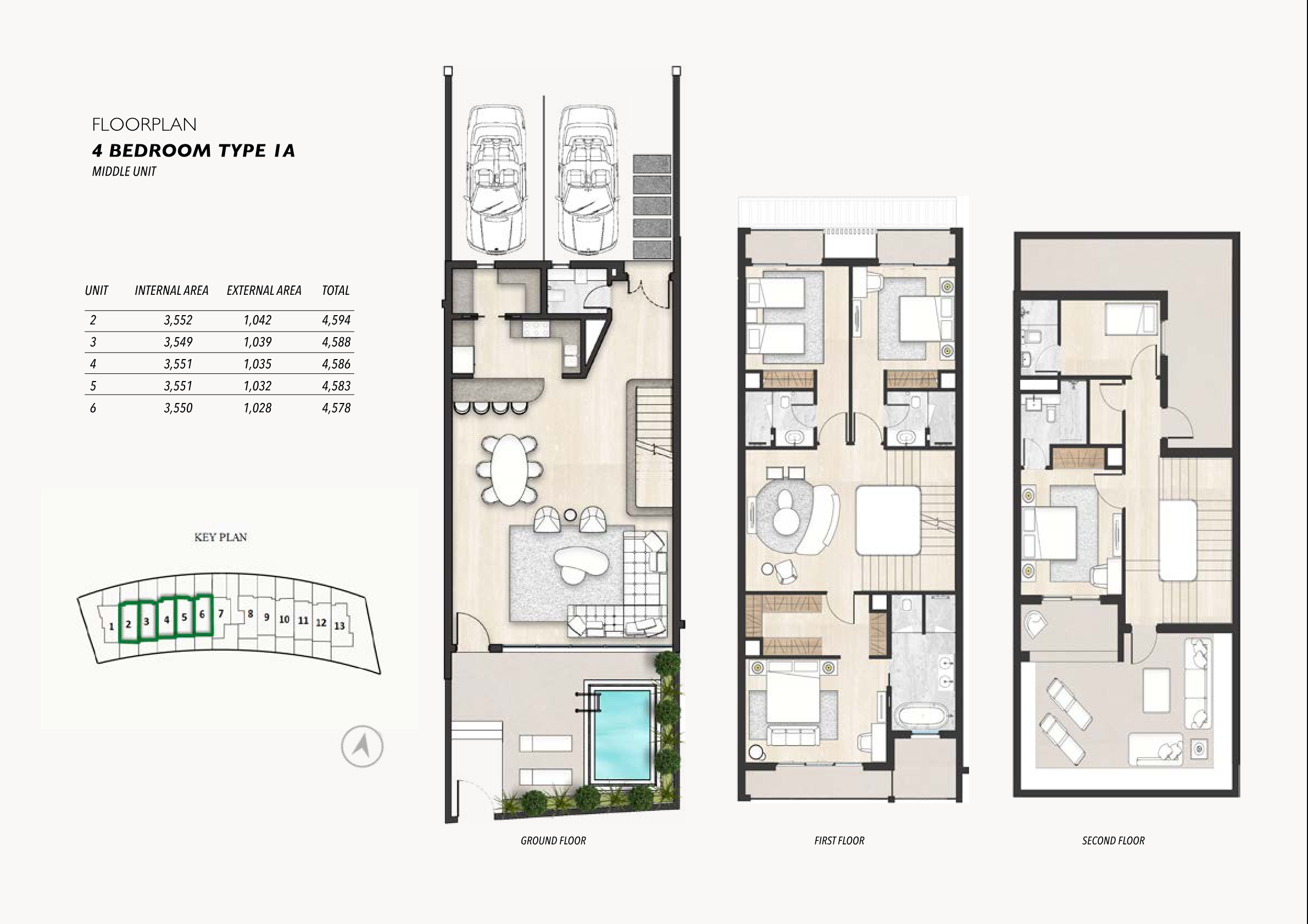 Le Parc Homes Townhouse floor plan