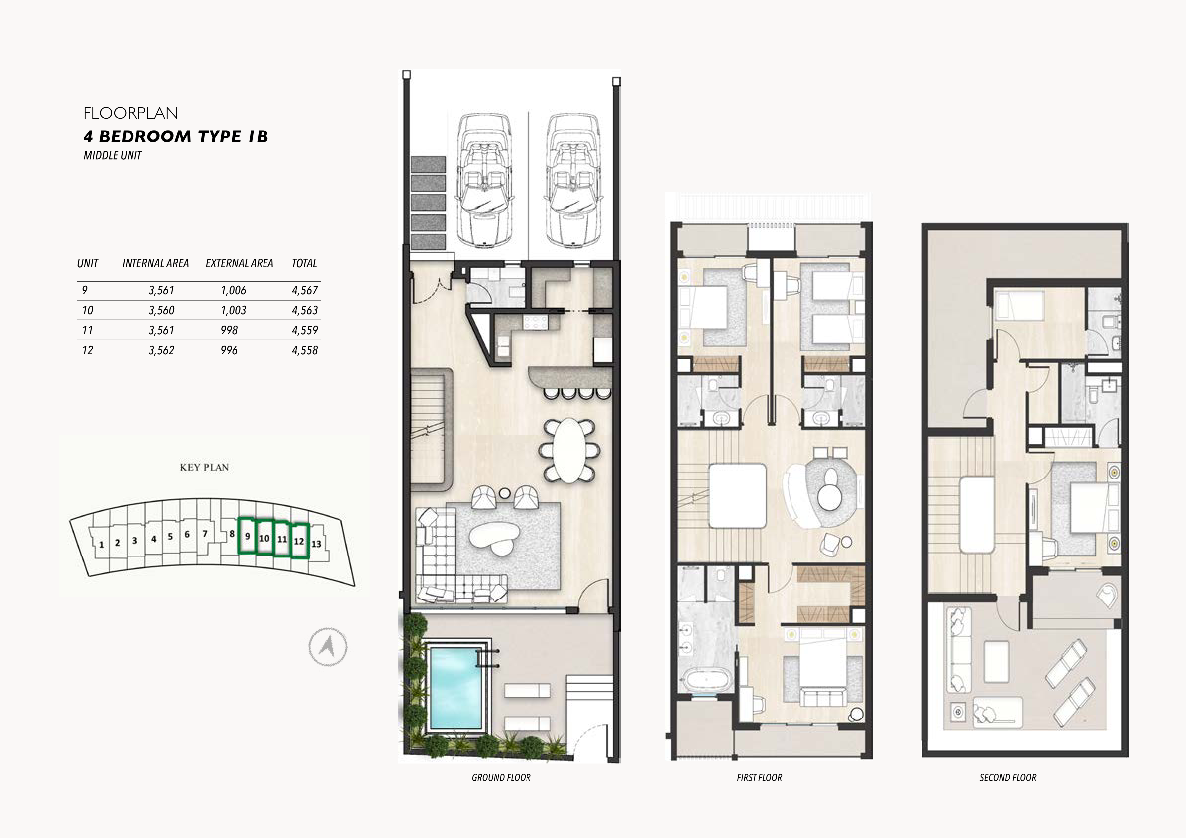 Le Parc Homes Townhouse floor plan