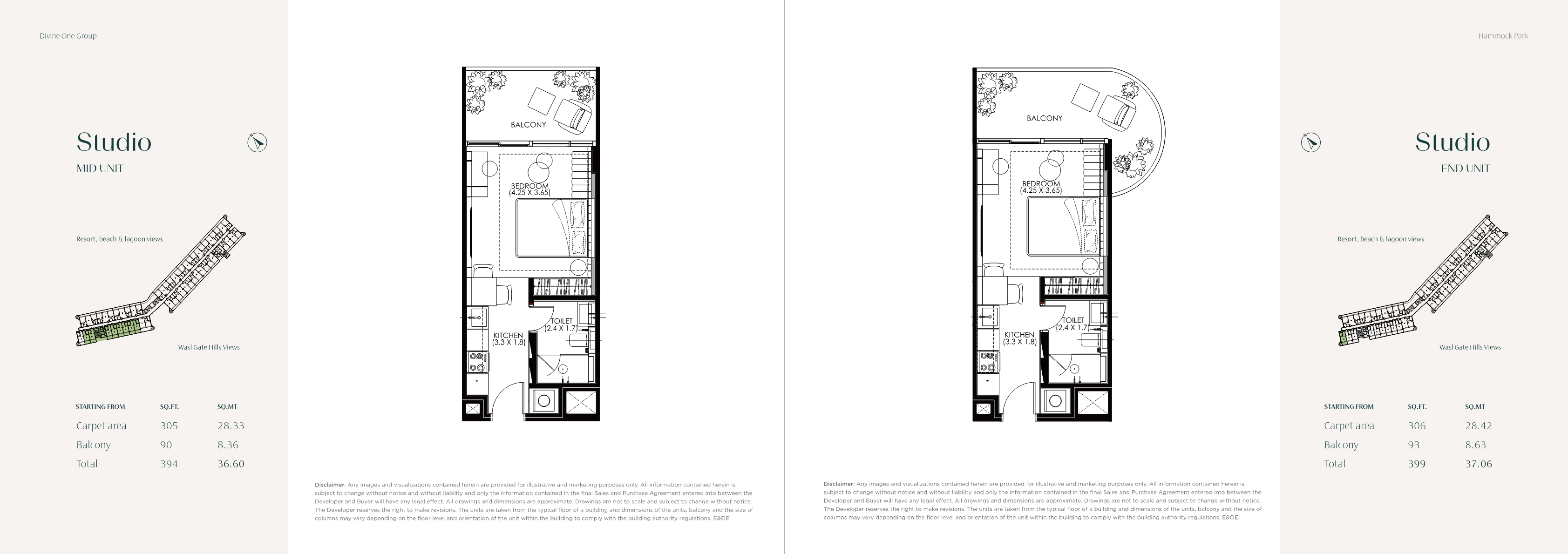 HammOCK Park Studio floor plan