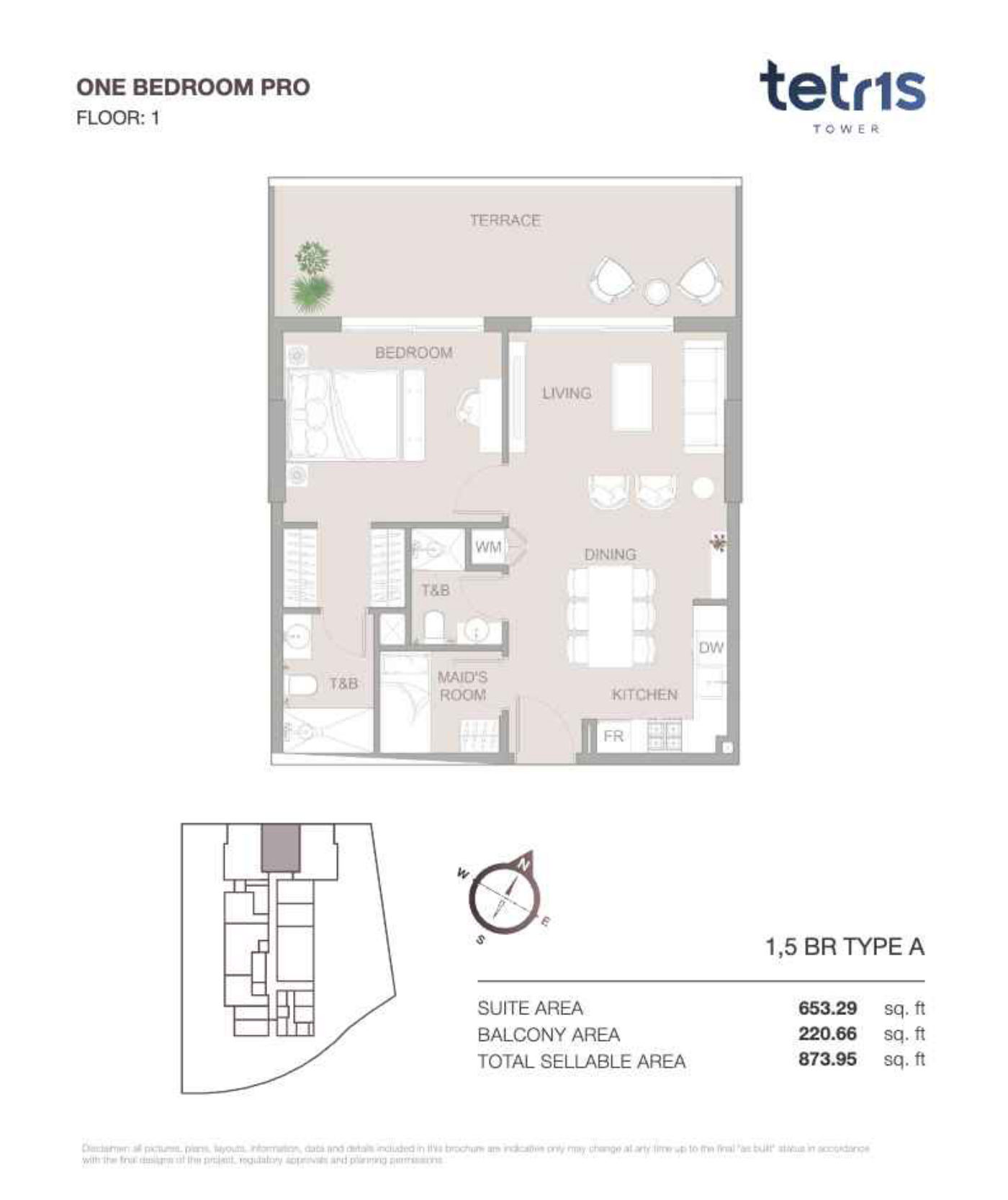 TETR1S Tower 5BR+ floor plan