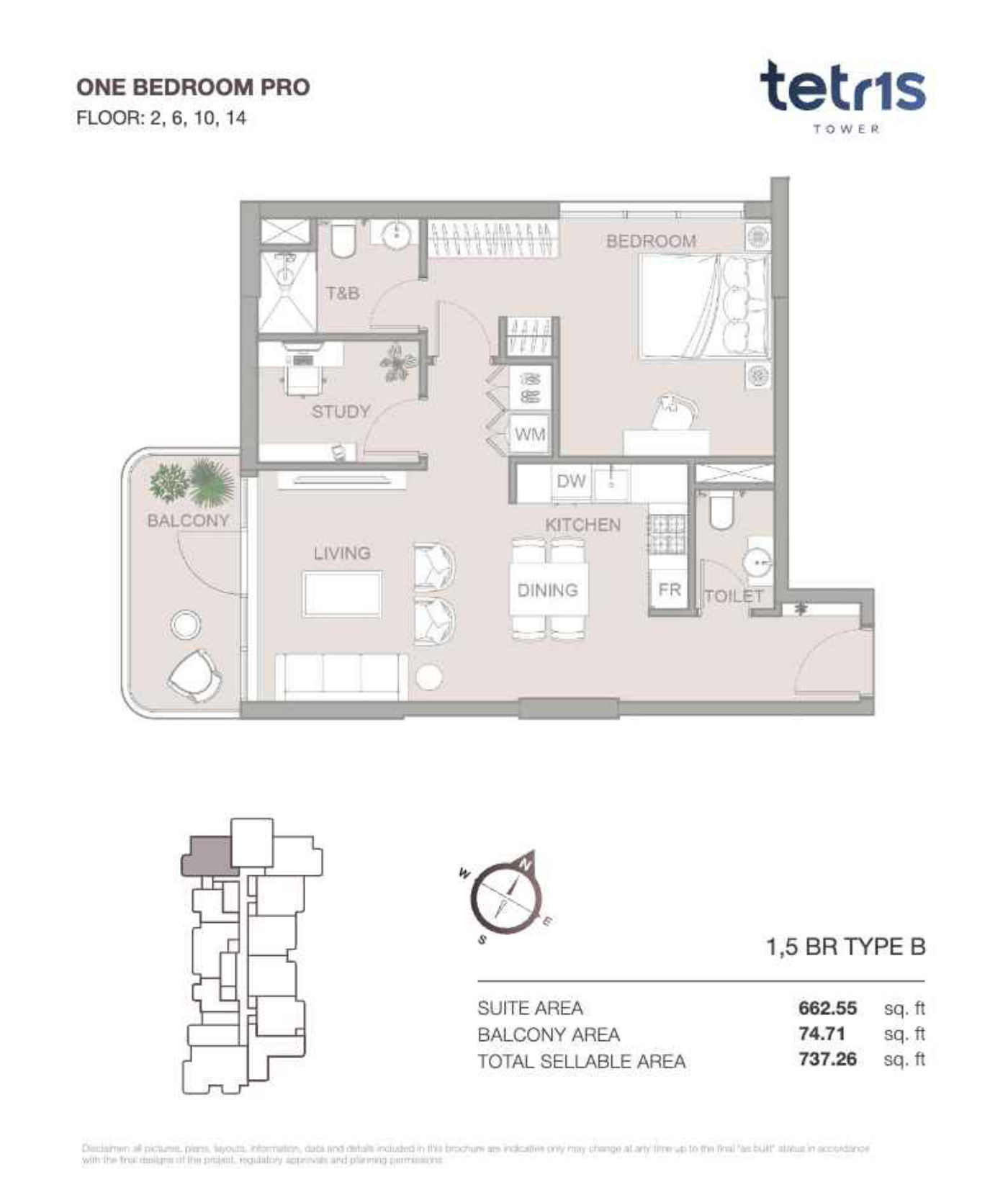 TETR1S Tower 5BR+ floor plan
