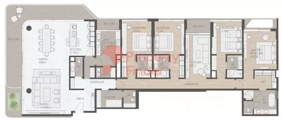 Luce 4BR floor plan
