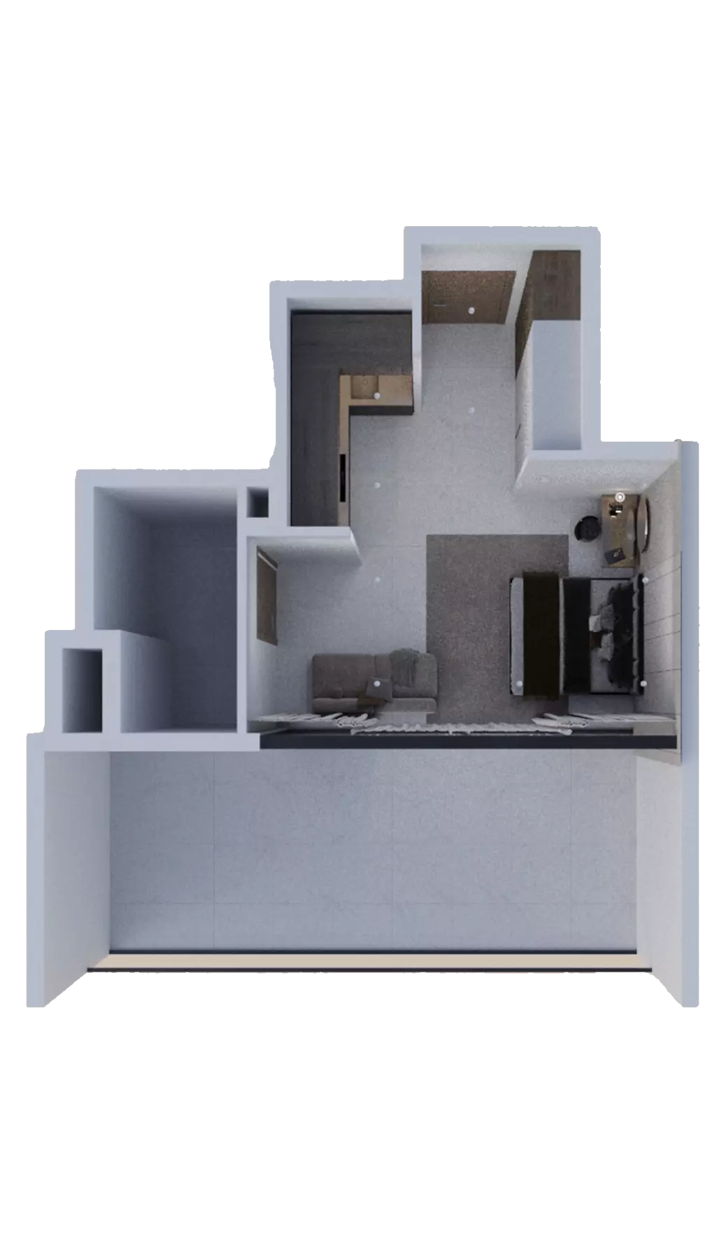 AG Ark Tower Studio floor plan