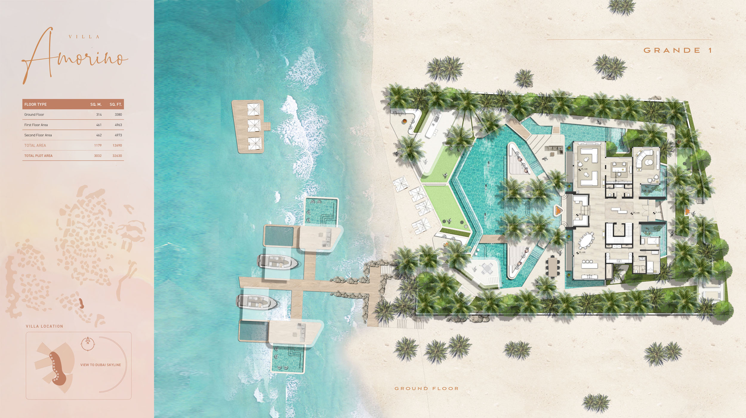 Amali Island 5BR+ floor plan