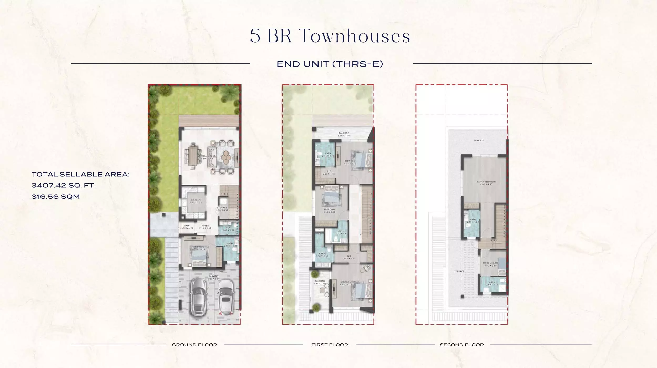 DAMAC Riverside 5BR+ floor plan