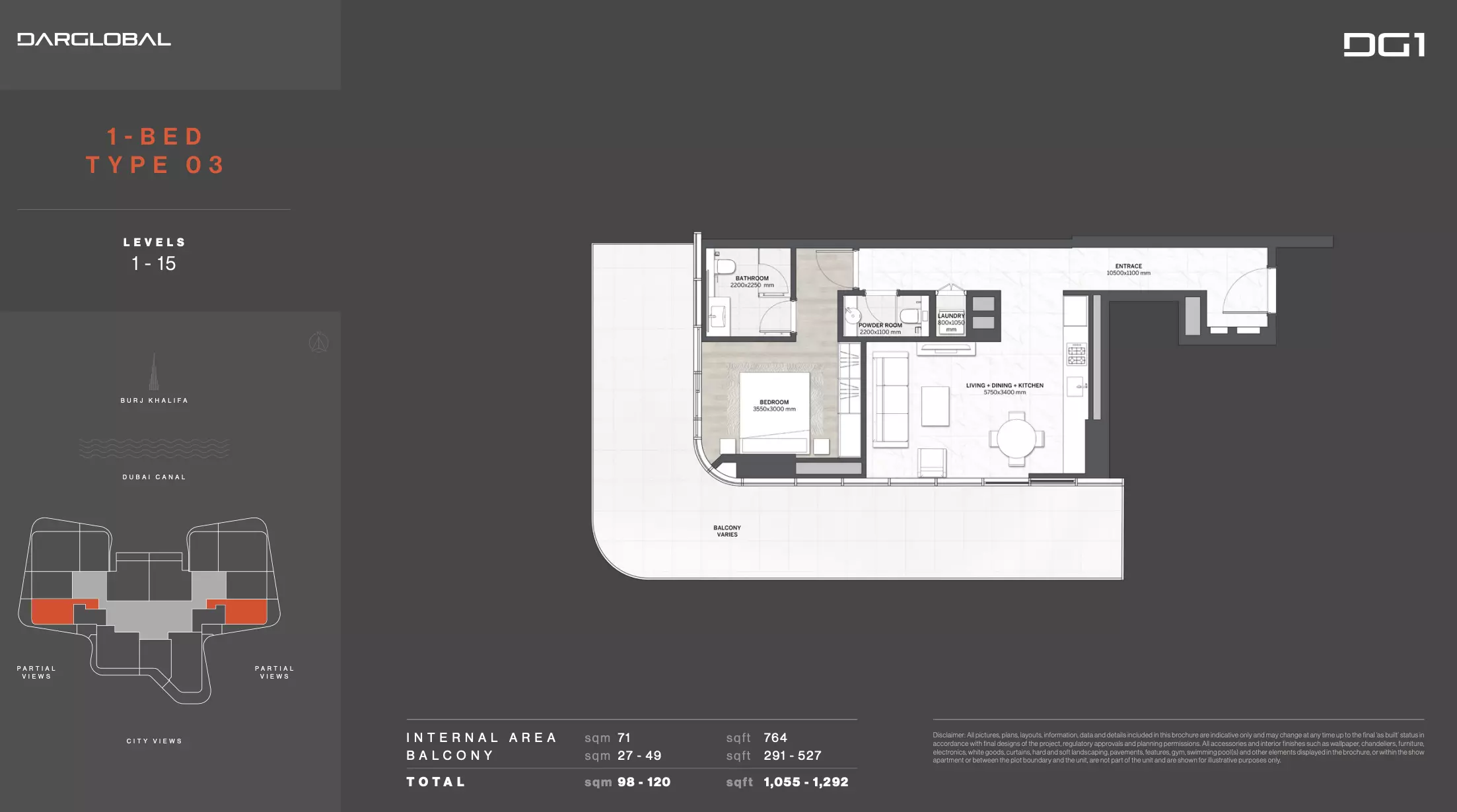 DG1 1BR floor plan