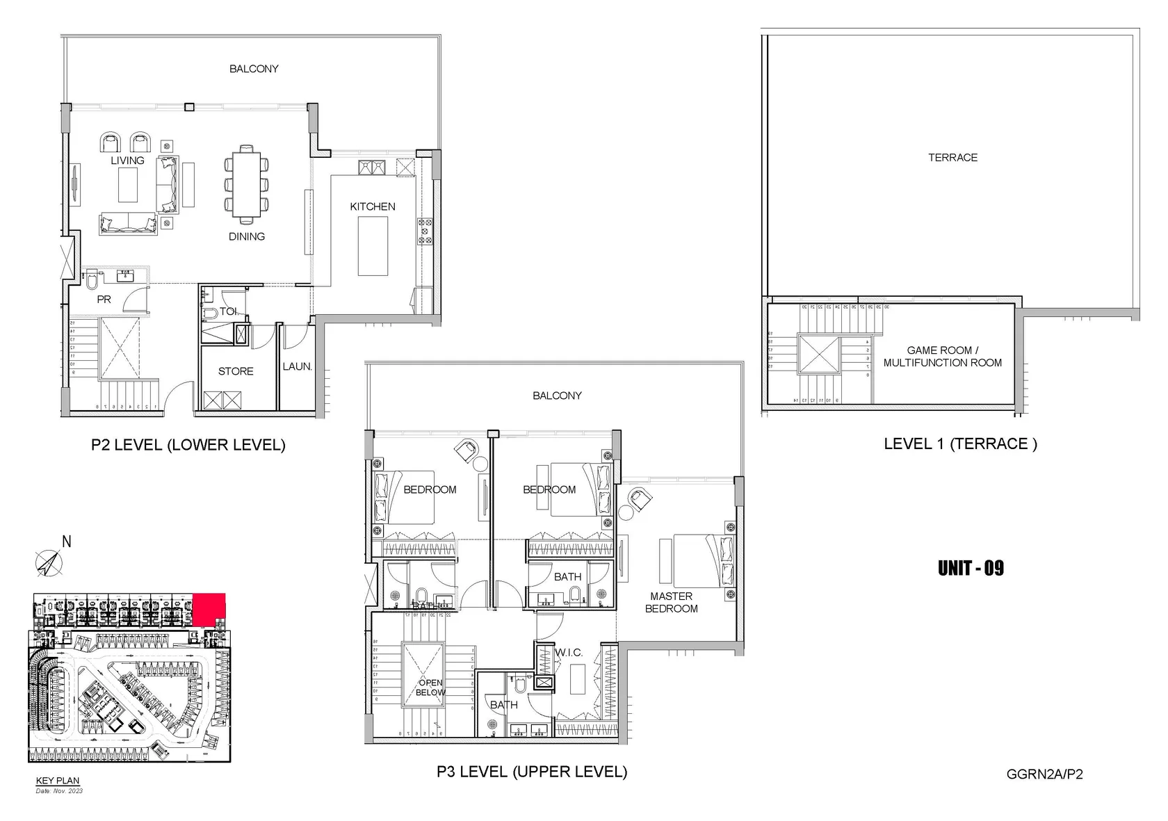 DAMAC Hills - Golf Greens 2 3BR floor plan