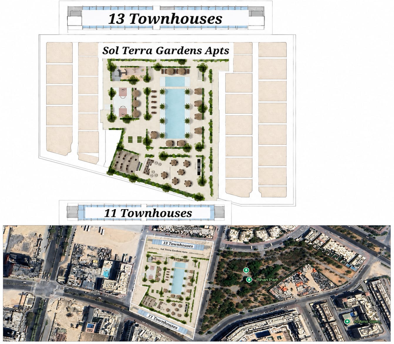 Sol Terra Gardens Studio floor plan