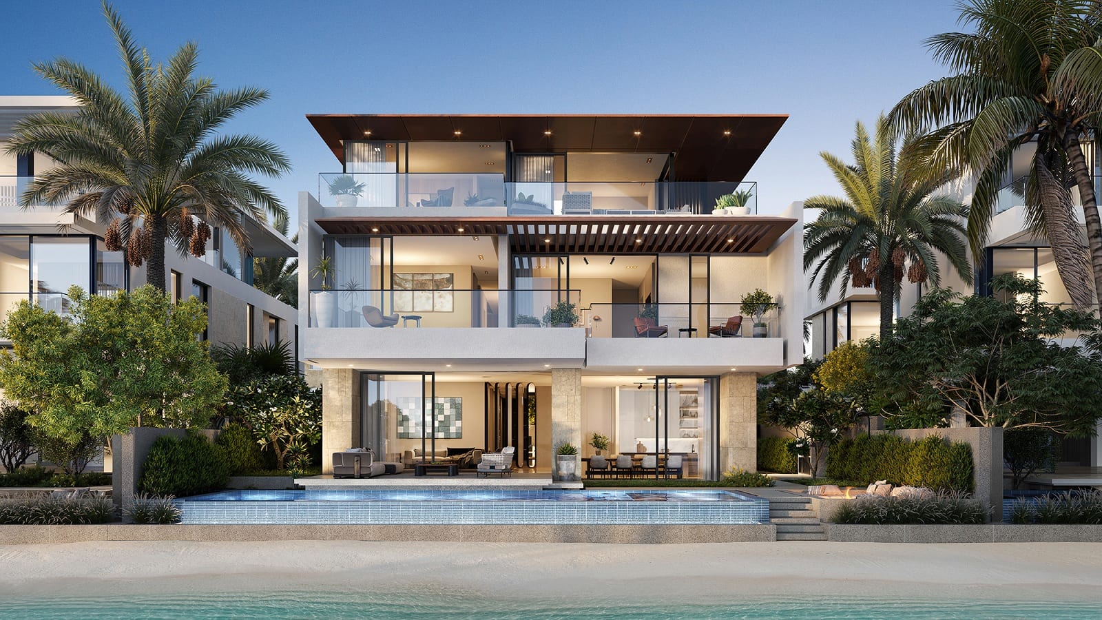 Palm Jebel Ali Frond F — Beach & Coral Collections