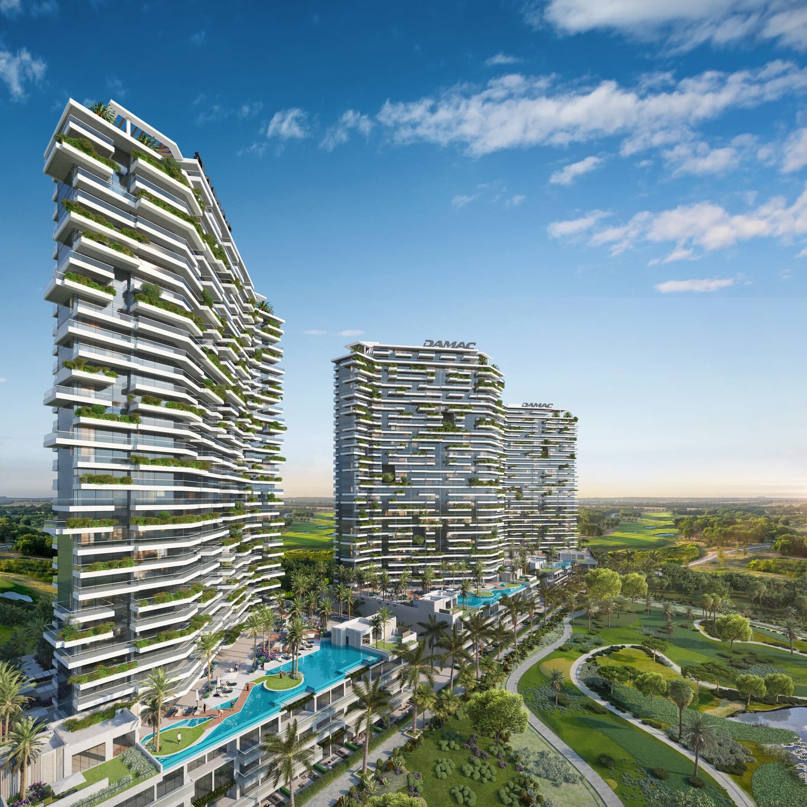 DAMAC Hills - Golf Greens 2